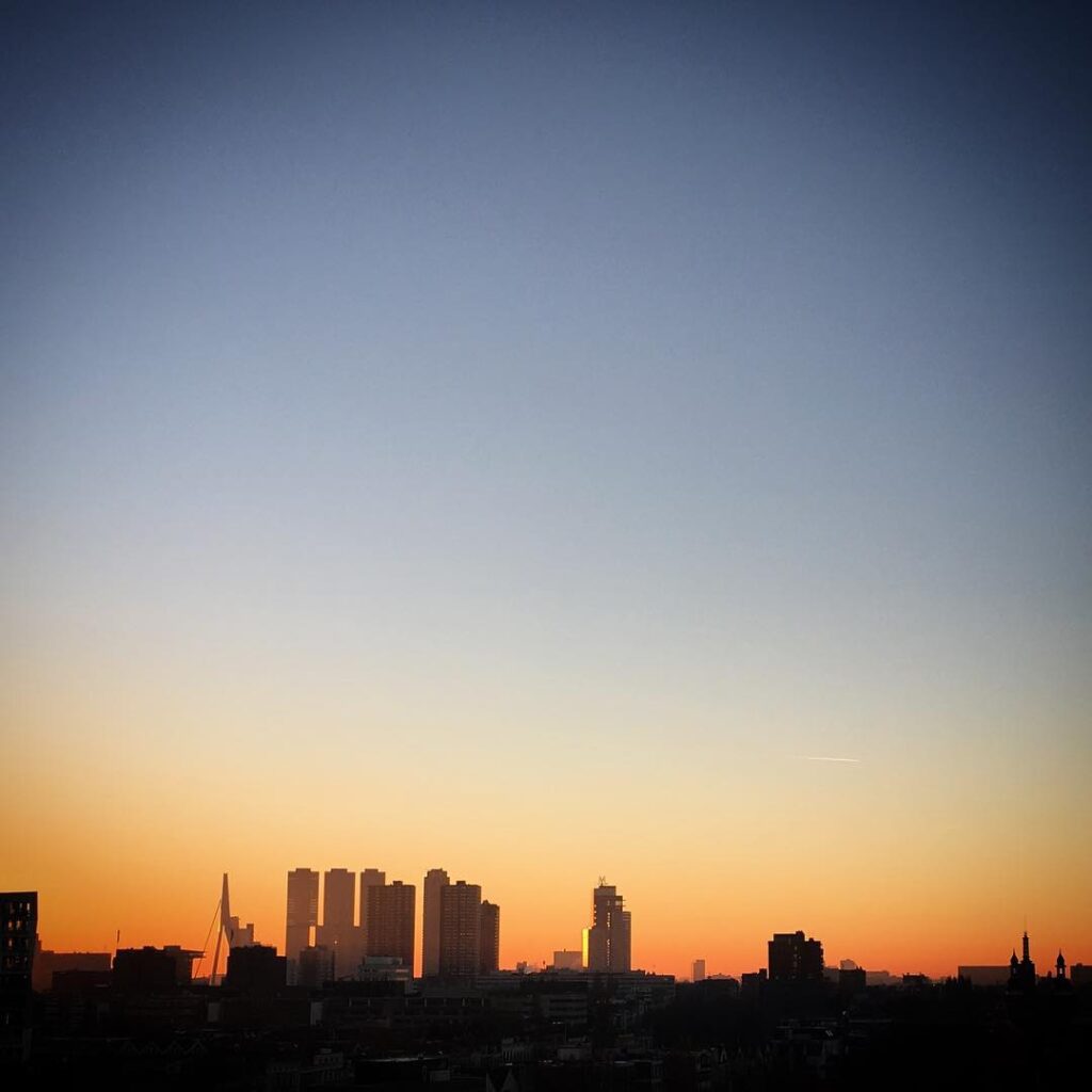 Rotterdam skyline